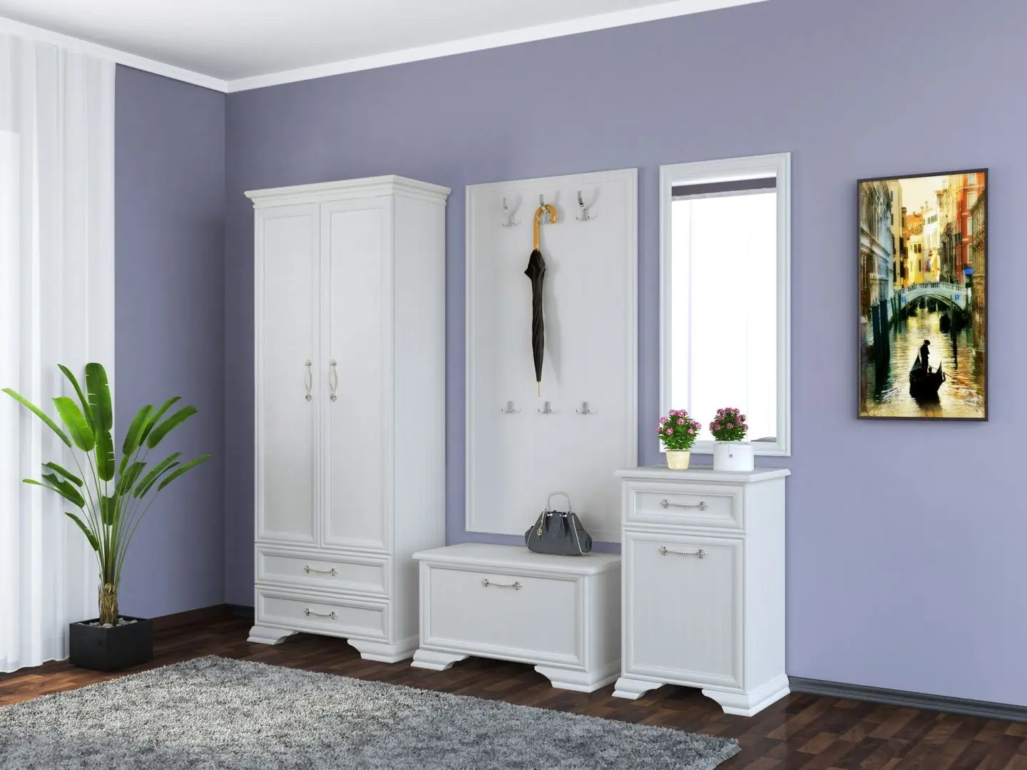 Tumba Браво-Мебель Gratsiya 1U (White)