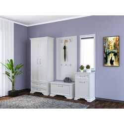 Tumba Браво-Мебель Gratsiya 1U1S (White) Thumb