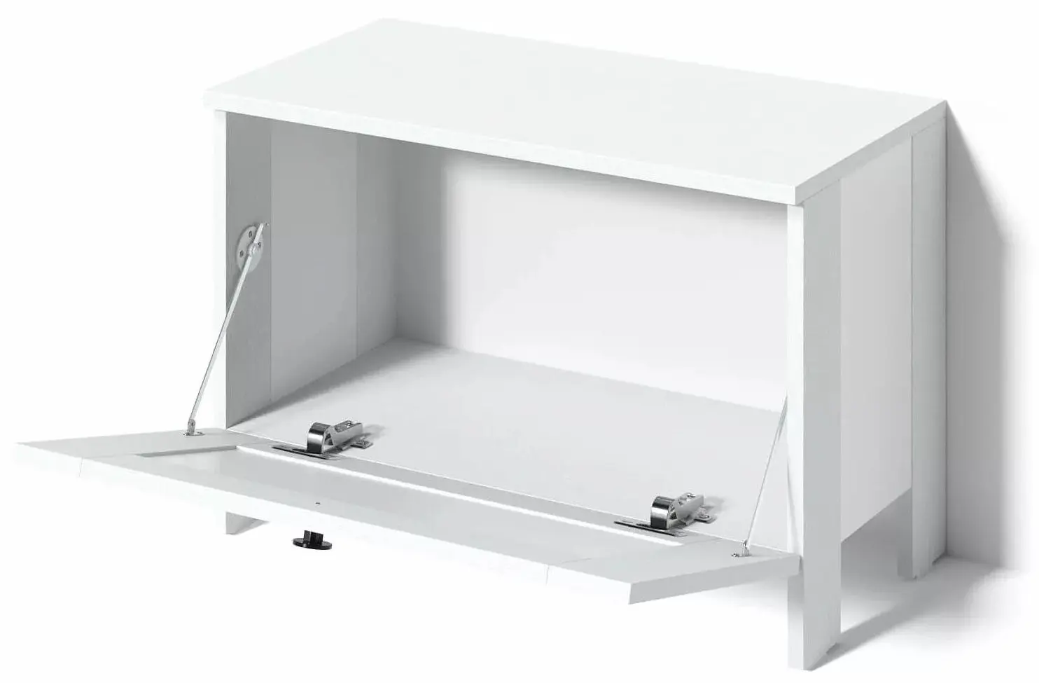 Tumba pentru incaltaminte Fabrik Home Mezzo 1U (Ash White)