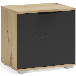 Тумба Halmar Clif ST-50 (Artisan Oak/Anthracite)