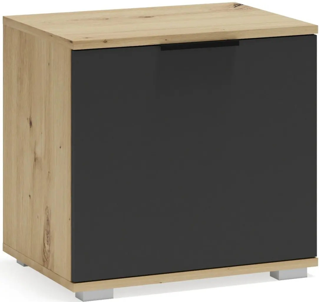 Тумба Halmar Clif ST-50 (Artisan Oak/Anthracite)