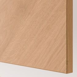 Tumba Ikea Besta 120x42x74 (Alb/Hedeviken/Stubbarp Furnir Stejar) Thumb