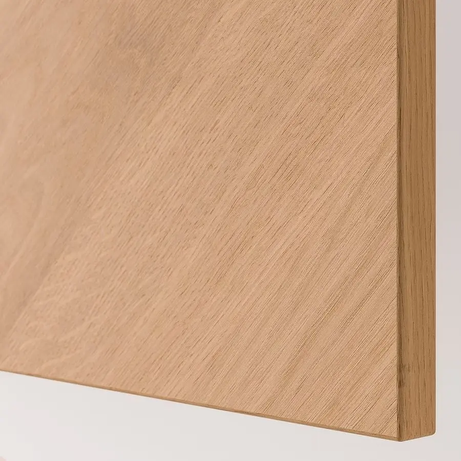 Tumba Ikea Besta 120x42x74 (Alb/Hedeviken/Stubbarp Furnir Stejar) - 4