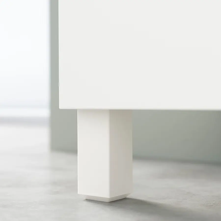 Tumba Ikea Besta 120x42x74 (Alb/Hedeviken/Stubbarp Furnir Stejar) - 5