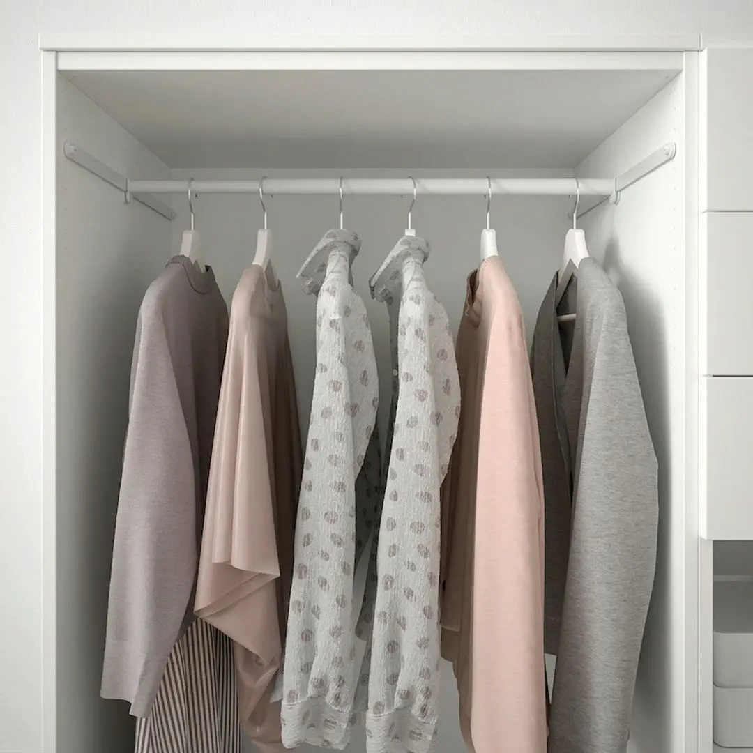 Тумба Ikea Platsa 4 дверцы/3 ящика 240x57x123 (Белый Фоннес Белый/Саннидал Белый)