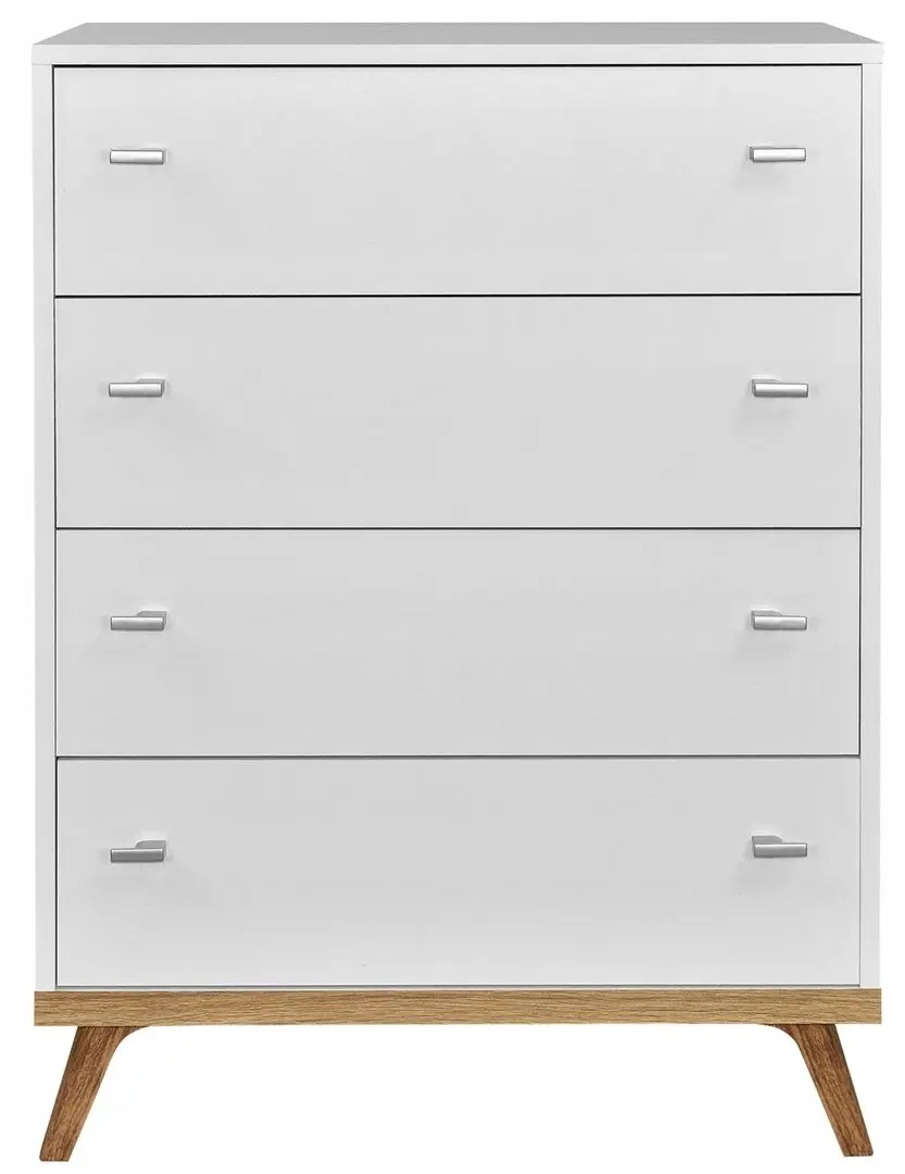 Comoda Mirjan24 Tunbergia/Falco 03 (White/Craft Oak Gold) - 6