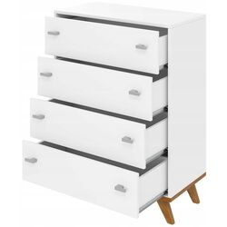 Comoda Mirjan24 Tunbergia/Falco 03 (White/Craft Oak Gold) Thumb