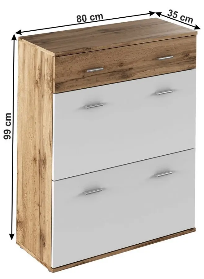 Тумба Mobhaus Cyril Typ 4 (Wotan Oak/White) - 2