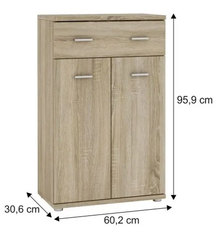 Tumba Tempo Kondela Mario New Typ G (Sonoma Oak)