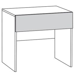 Tumba Mobi Linda 03.287 (Sonoma Oak/White) Thumb