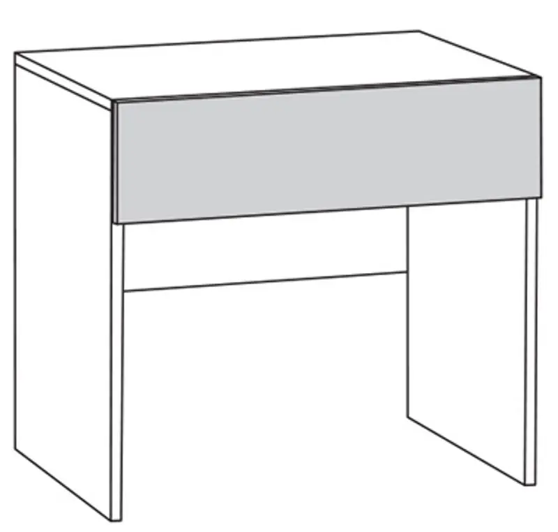 Tumba Mobi Linda 03.287 (Sonoma Oak/White) - 4