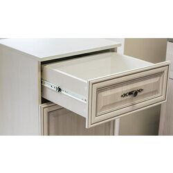 Тумба Олмеко Габриэлла (Вудлайн Кремовый/Сандал Белый) Thumb