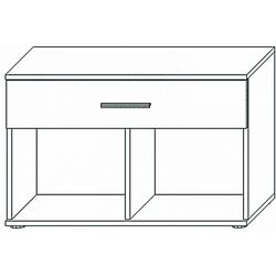 Tumba-banca Sokme Barselona 2D/1S (Artisan Oak/White) Thumb