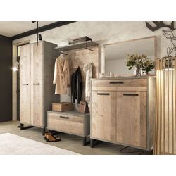 Tumba Sokme Bari 2Д/1Ш (Woodcon/Grange Sand Oak) Thumb