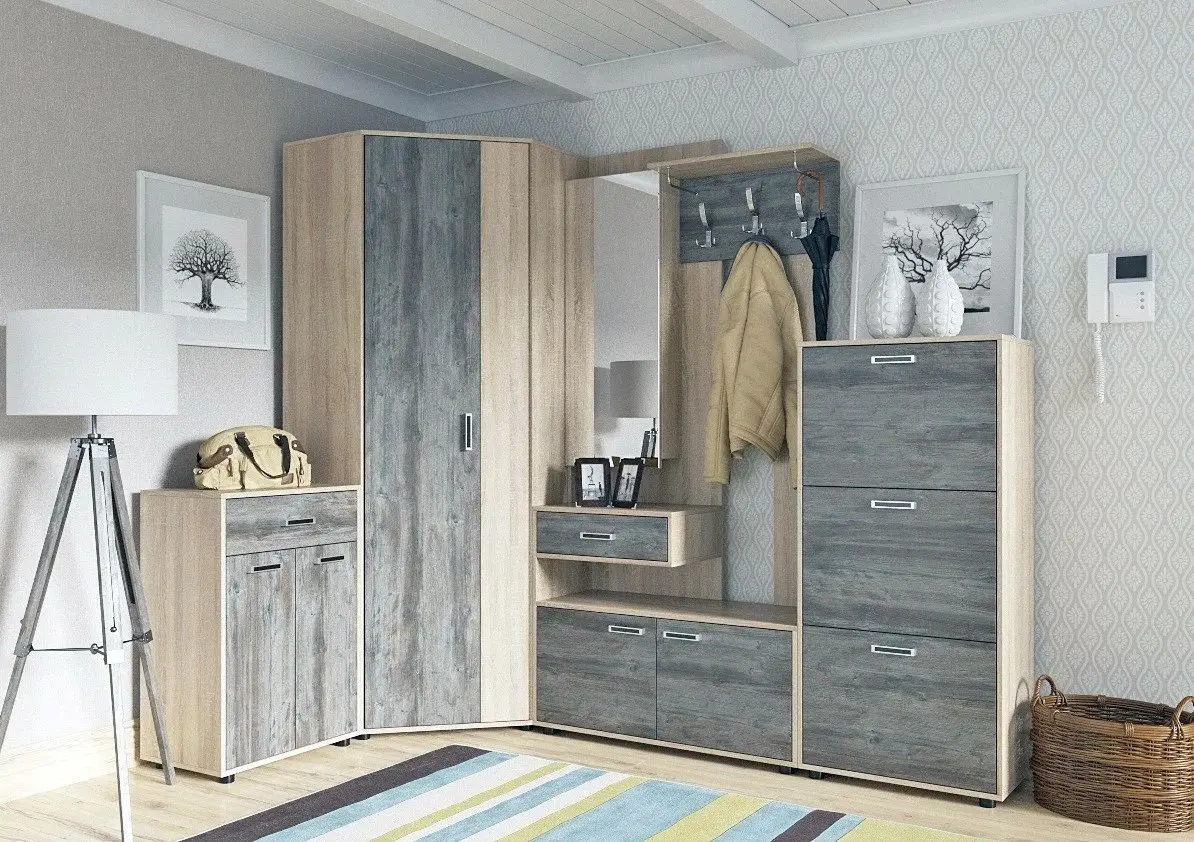 Tumba SV-mebel Vizit-1 (Sonoma Oak/Jackson Pine)