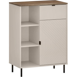 Tumba Tempo Kondela Eyco 1D1S (Cashmere/Castello Oak) Thumb