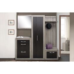 Comoda Yasen Jaklin (Sonoma Oak Truffle/Wenge Magic) Thumb