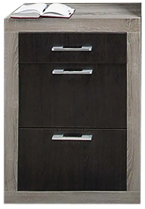 Comoda Yasen Jaklin (Sonoma Oak Truffle/Wenge Magic)