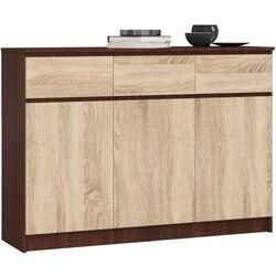 Tumba Akord K140 3D3SZ (Wenge/Sonoma Oak)