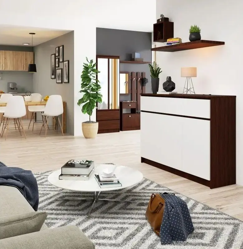 Tumba Akord K140 3D3SZ (Wenge/White)