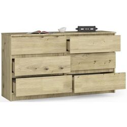 Comoda Akord K140 6SZ (Artisan Oak) Thumb