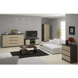 Комод Akord K60 3SZ (Wenge/Sonoma Oak) Thumb