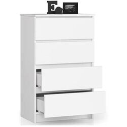 Комод Akord K60 4SZ (White) Thumb
