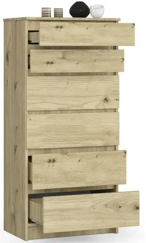 Comoda Akord K60 6SZ (Artisan Oak)