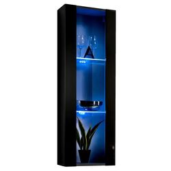 Penal-vitrina ASM Fly ZZ FY 21 (Black Matt/Black Gloss)