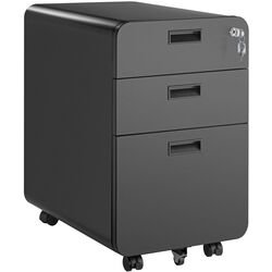 Tumba pe role Blackmount BM-CAB03-3 (Black)