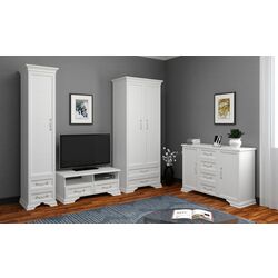 Comoda Браво-Мебель Gratsiya 4S2U (White) Thumb