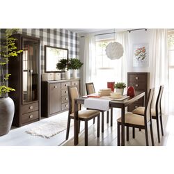 Comoda BRW Koen KOM2D4S (Wenge/Strocks Dark) Thumb