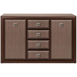 Comoda BRW Koen KOM2D4S (Wenge/Strocks Dark)