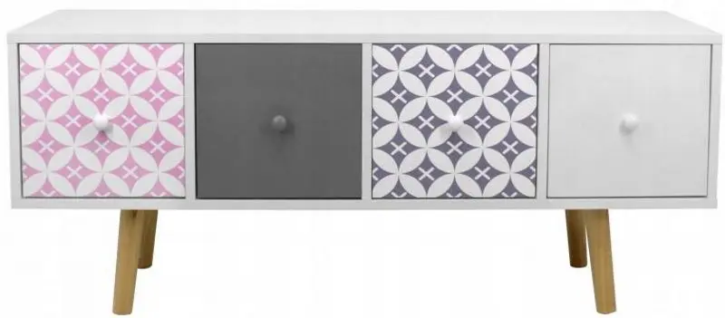 Comoda Chomik PHO5834 (White)