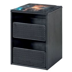 Tumba Cilek Dark Metal 20.52.1602.00 (Blak/Gray)