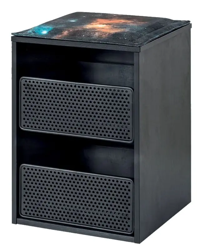 Tumba Cilek Dark Metal 20.52.1602.00 (Blak/Gray)