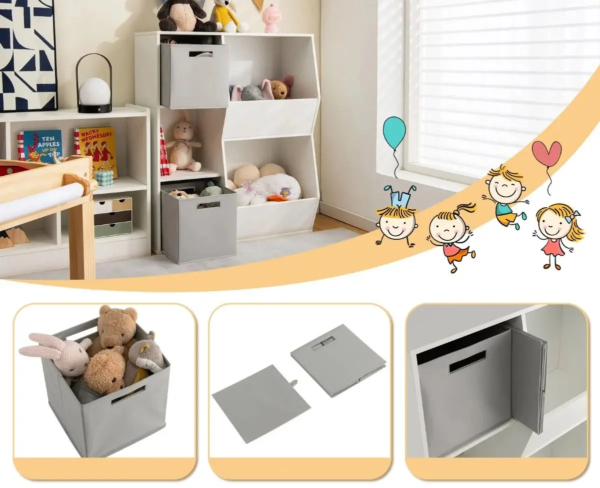 Etajera Costway JZ10114WH (White)