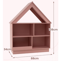 Стеллаж Costway JZ10259PI (Pink) Thumb