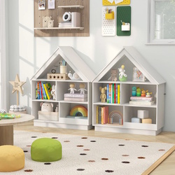 Etajera Costway JZ10259WH (White) Thumb