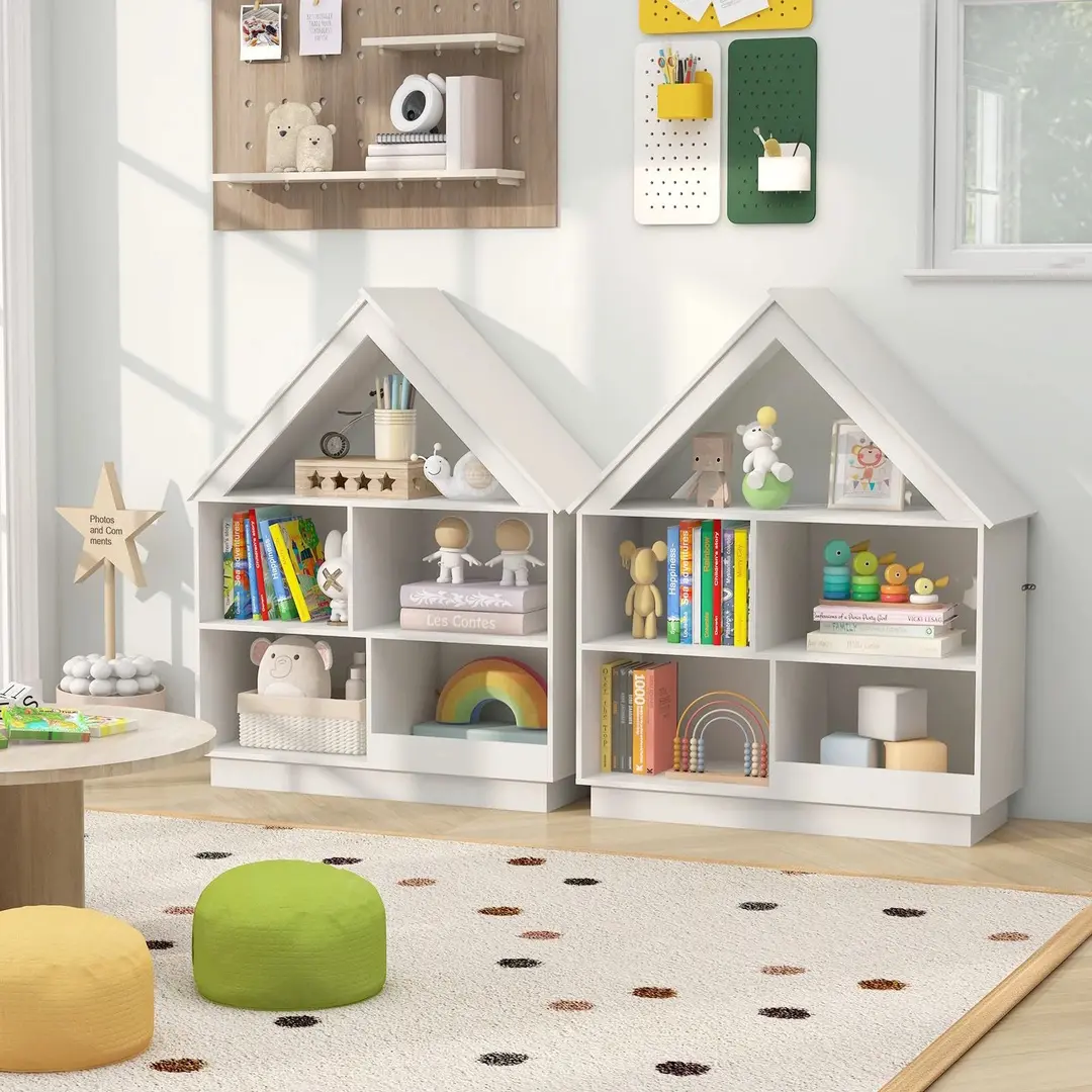 Etajera Costway JZ10259WH (White)