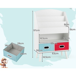 Стеллаж Costway TP10127WH (White) Thumb