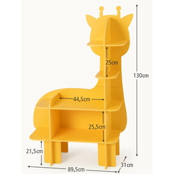 Стеллаж Costway TP10191YE (Yellow) Thumb