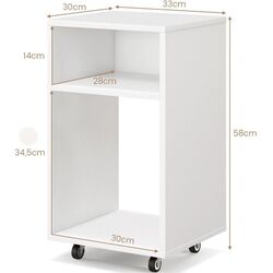 Тумба Costway CB10491WH (White) Thumb