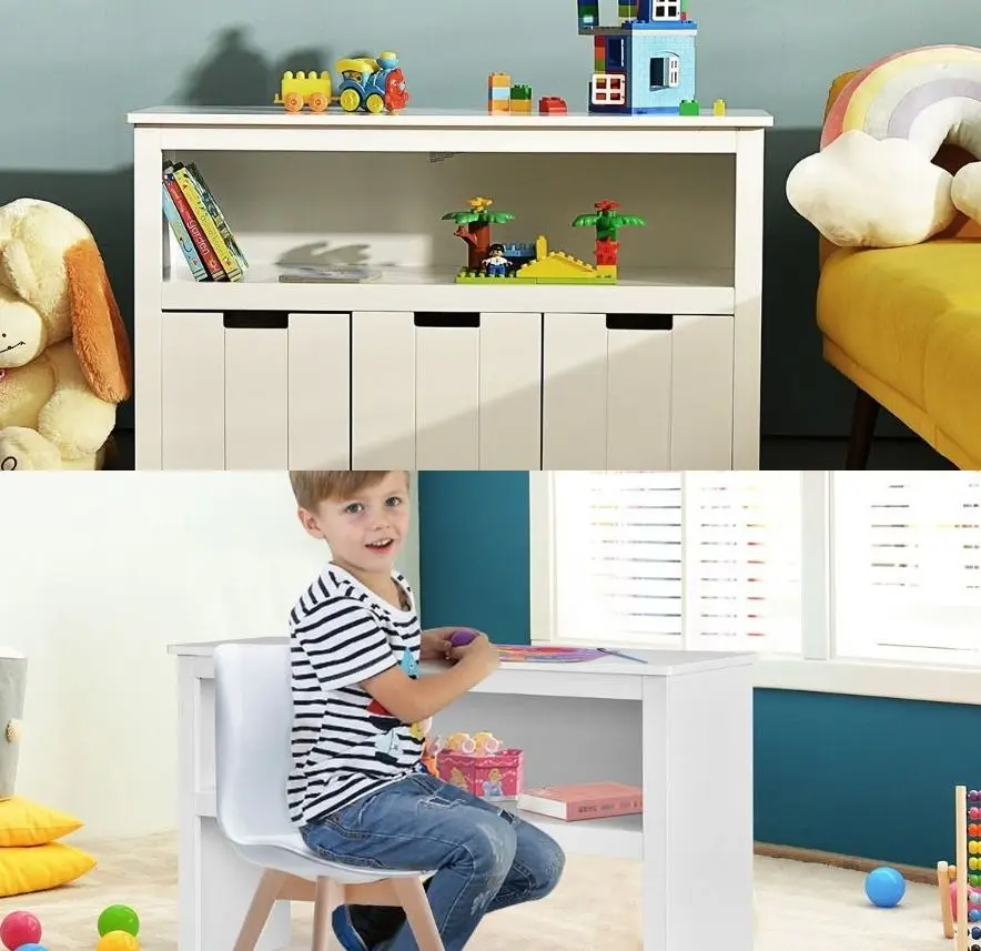 Tumba Costway HW67310WH (White)