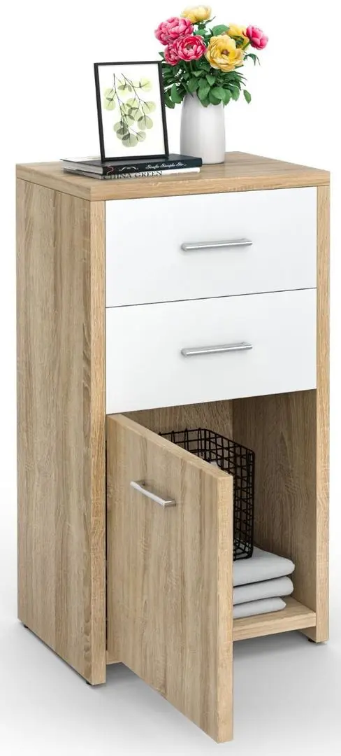 Tumba Costway JV10153 (Natural/White)