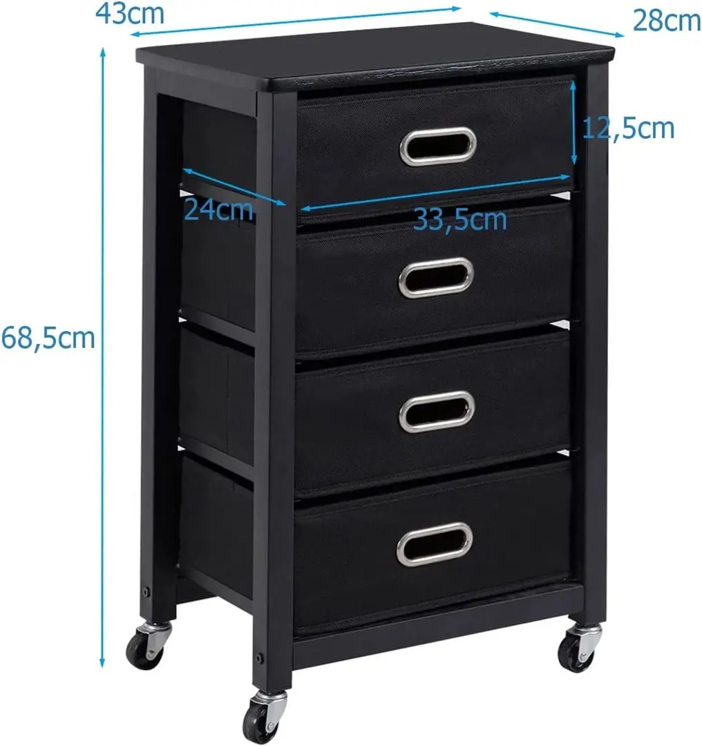 Comoda Costway HW54022 (Black) - 3