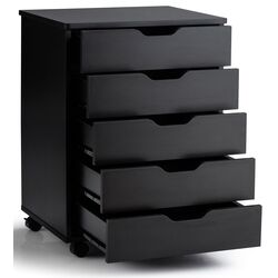 Tumba pe role Costway HW65978BK (Black) Thumb