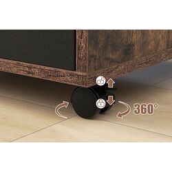 Тумба выкатная Costway HW65978CF (Brown/Black) Thumb