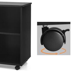 Тумба выкатная Costway HW65987BK (Black) Thumb