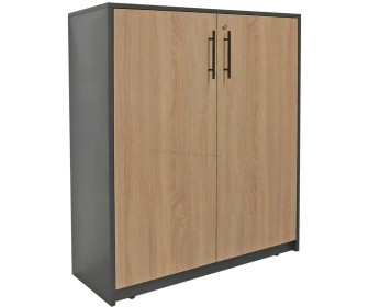 Шкафчик DP 90x114x40 2 двери (Sonoma Oak/Gray)